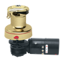 Harken Radial Rewind Electric Size 46 Polished Bronze Winch Horizontal 12 Volt DF Control Box