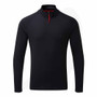 Gill Men's UV Tec Long Sleeve Zip Tee Navy UV009 Front
