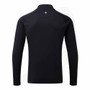 Gill Men's UV Tec Long Sleeve Zip Tee Navy UV009 Back