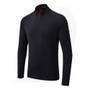 Gill Men's UV Tec Long Sleeve Zip Tee Navy UV009 Side
