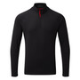Gill Men's UV Tec Long Sleeve Zip Tee (Black, Grey, Navy, White)