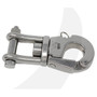 Tylaska Plunger Pin Shackle Clevis Bail SS20L TY2020L-C