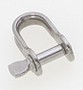 Viadana Stamped Dee D Shackle 5mm - VIA27.03