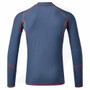 Gill Men's Pro Rash Vest Long Sleeve Ocean 5020 Back View