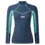 Gill Womens Pro Rash Vest Long Sleeve Ocean 5020W Front View