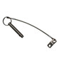Pin, fast w/Lanyard, 3/8"