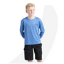 Rooster Junior Quick-Dry UVF50+ Tech T-Shirt. Blue, Khaki, Gray, White.