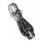 92591 - Micro Block - Single Swivel with Becket Center Sheave