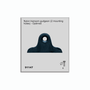 91147 - Nylon Transom Gudgeon - Set Of 2 Pieces