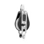 92711 - Single Swivel Ratchet Block with Becket - Sailboat Hardware