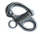 Sea Sure S/S 100mm Snap Shackle - Fixed Eye