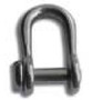 Sea Sure S/S 6 mm D-Shackle with slotted pin