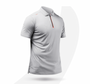 Zhik Mens UVActive Zip Sports Polo - Grey (ZHKATP-0085-M-GRY