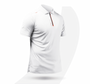  Zhik Mens UVActive Zip Sports Polo - White