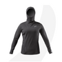 Womens Black ZhikMotion Hooded Top