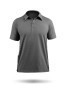 Mens Poly Cotton Polo Ash