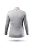 Zhik Womens UVActive High Collar 1/4 Zip Top - Grey