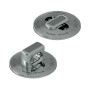 Antal Sliding Flush Deck Pad Eye Stainless Steel for 10MM Shackle
