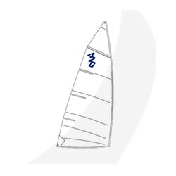 WinDesign Club 420 Sails