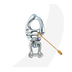 Wichard Quick Release Snap Swivel w/Clevis