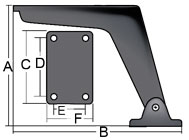 Harken Track Risers