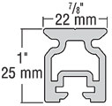 Harken Variable Hole Spacing Track