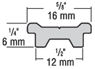 Harken Dinghy Low-Beam Track