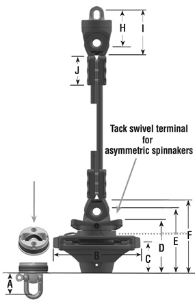 Harken 7351.10 Reflex Furling System Asymmetric Spinnakers