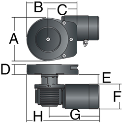 Harken FlatWinder Powered Blocks