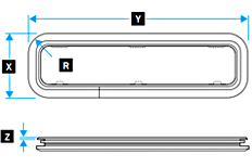 Lewmar Sailboat Standard Portlight