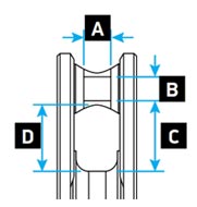 Lewmar High Load Racing Sailboat Halyard Blocks