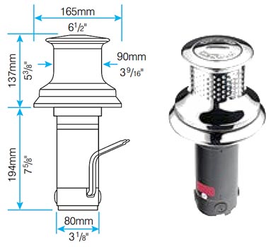 Lewmar Sailboat Windlass Capstan C3