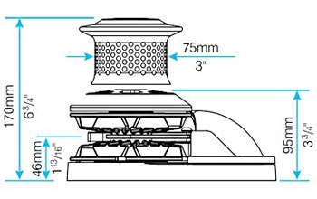 Lewmar Sailboat Windlass CPX1