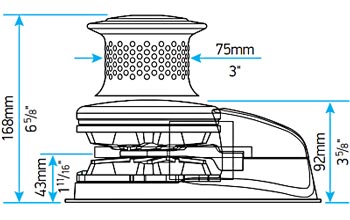 Lewmar Sailboat Vertical Windlass V3