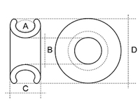 Ropeye Self Locking Ring SLR 10-7