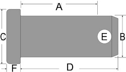 Tylaska Marine Ball Lock Pin Dimensions