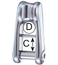 Wichard HR Thimble Shackle