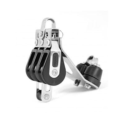 SAILBOAT BLOCK DOUBLE FIXED W/ CAM & BECKET BLOCK LINE 28 MM NAUTOS 92427 SAILBOAT BLOCK DOUBLE FIXED W/ CAM & BECKET BLOCK LINE 28 MM NAUTOS 92427