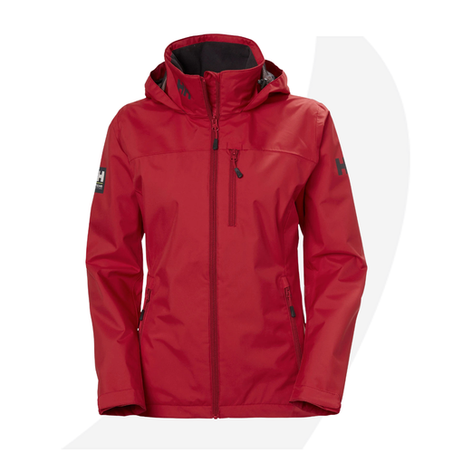 Veste Femme Helly Hansen Crew Hooded - Imperméable Coupe-vent, Idéale Voile Et Outdoor
