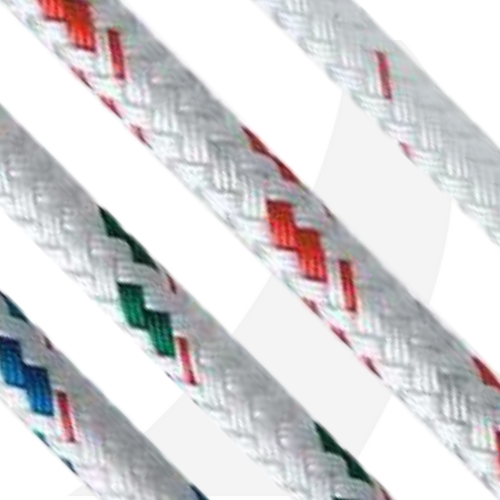 New England Ropes Sta-Set White w/Fleck Color