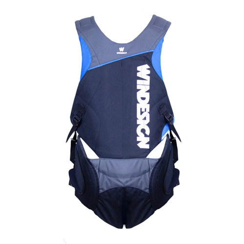 WinDesign - Trapeze harness, releasable hook, lower back support