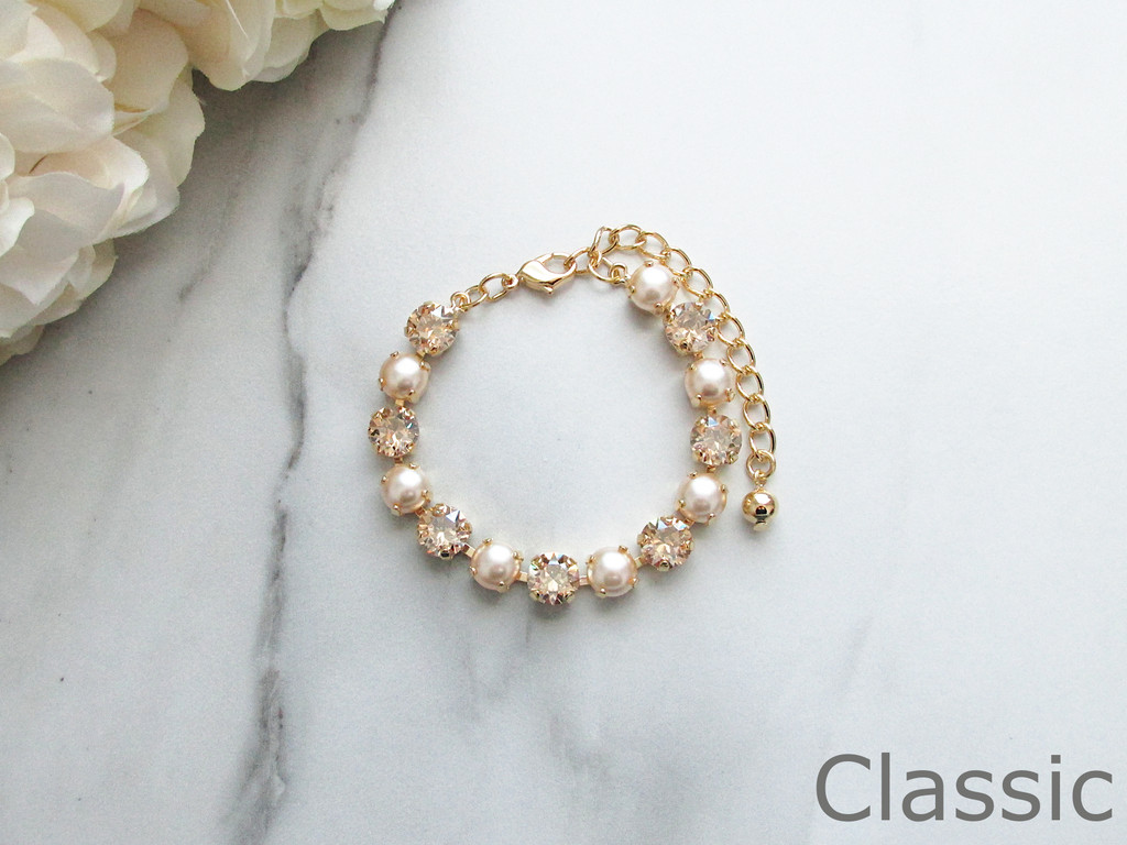 8.5mm | Tennis Bracelet & Earrings Starter Kit