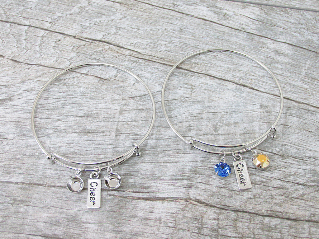 8.5mm | Cheer Charm Bangle Bracelet | One Piece