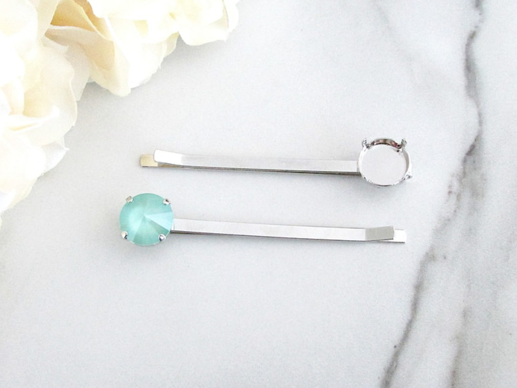 12mm Round | One Setting Bobby Pin | One Piece