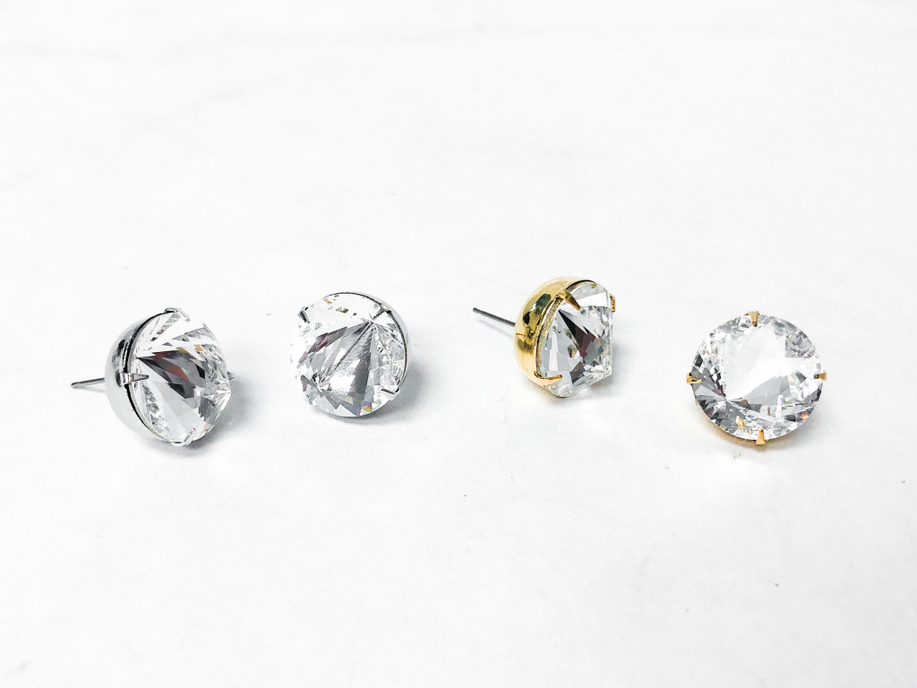 Stud Earrings | Rare Swarovski Ultra 16mm Crystal that was Designed for DIOR 