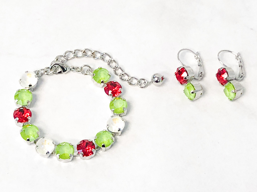 The Grinch Bracelet and Earring Set