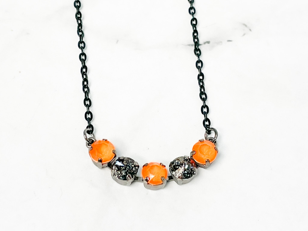 Pumpkin Patch 5 Box Necklace