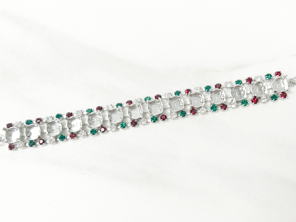 Holiday Rhinestone Bracelet | One Piece