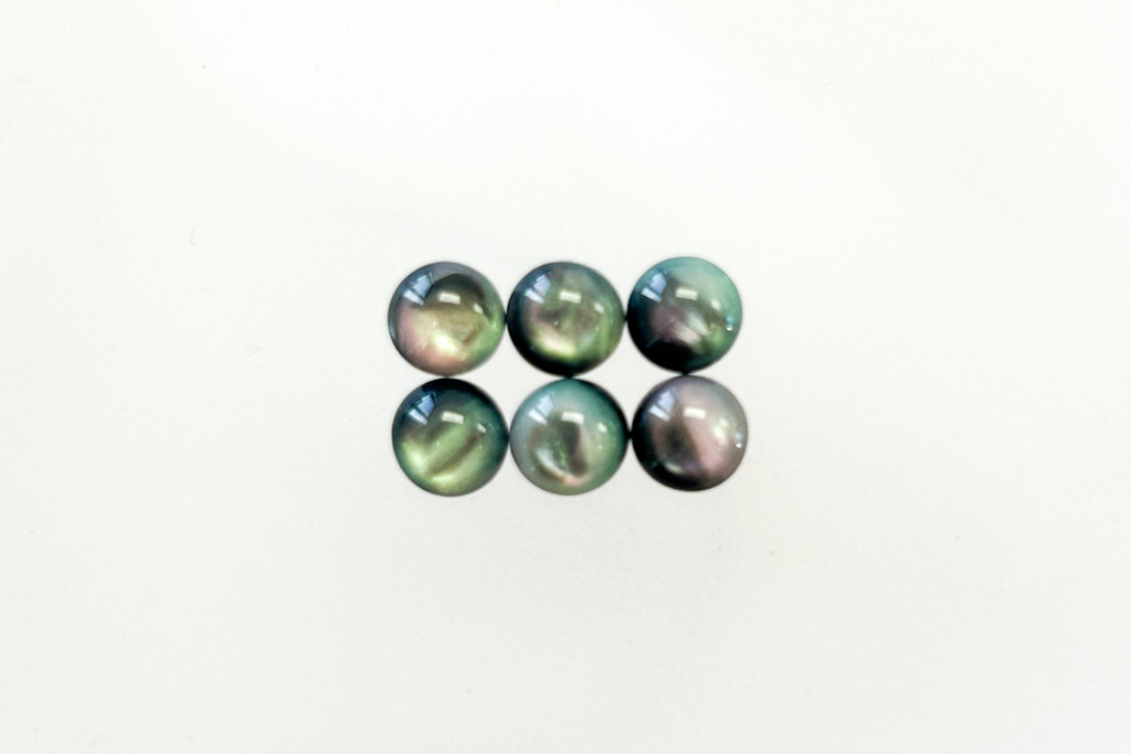 8.5mm Marble Effect Cabochon | 6 Pieces