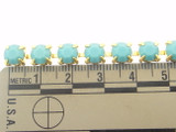 6mm Rhinestone Crystal Chain, size view 2